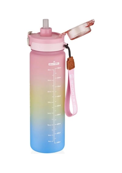 Vagonlife Motivasyon Su Matarası 1 L Pembe