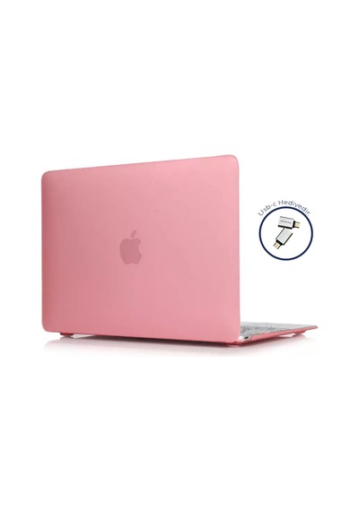 Apple Uyumlu MacBook Pro Kılıf Hardcase Touch Bar A2141 2019 İle Kılıf Siyah