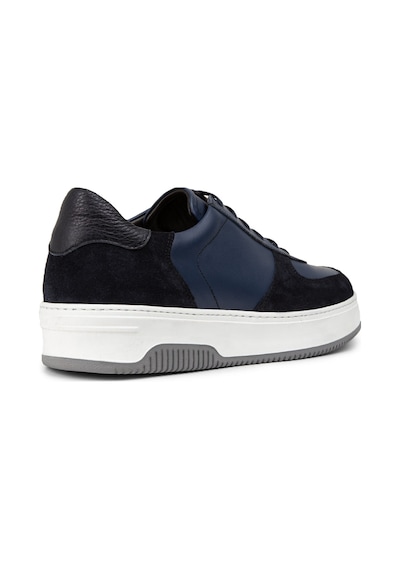 Deery Hakiki Süet Mavi Erkek Sneaker Ayakkabı - 01965Mmvıe02 Mavi