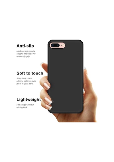 Apple Uyumlu iPhone 7 Plus 8 Plus Kilif Içi Kadife Silikon Lansman Tam K 513106704