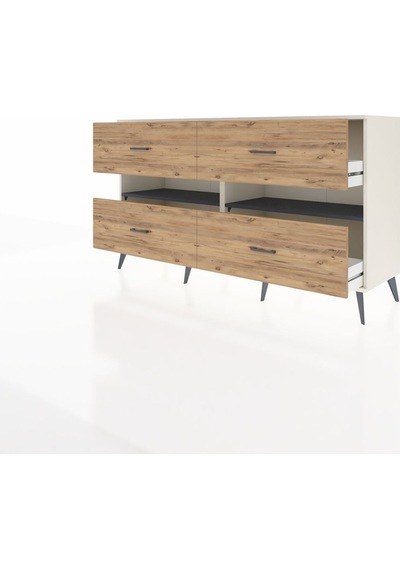 Hyperion Konsol 2 Raflı 4 Çekmeceli 176x44x99 Aytaşı-antrasit/çam Aytası/antrasıt - Aytası Hyperion Konsol 2 Raflı 4 Çekmeceli 176x44x99 Aytaşı-antrasit/çam Aytası/antrasıt - Aytası