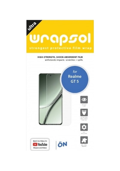 Realme Gt5 Ekran Koruyucu Poliüretan Film