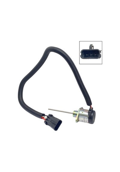 12v Stop Selenoidi Kulaklı Carrıer-yanmar Motor-woodward