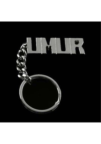 Umur - 6 - - Nazblsmm - İsimli Anahtarlık Çok Renkli