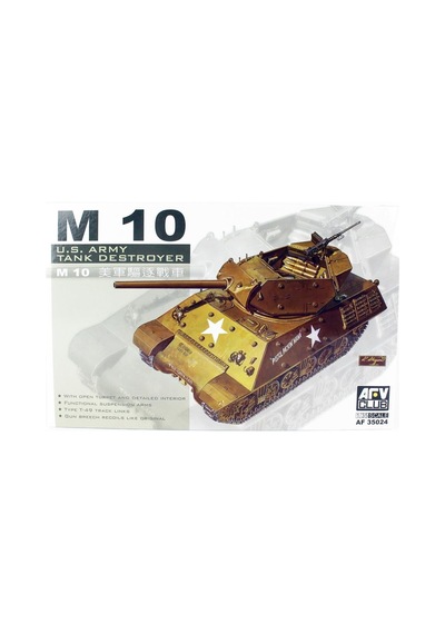 Afv Club Af35024 1/35 Ölçek, M10 Tank Vurucu, Plastik Model Kiti-51336