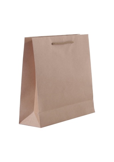 Kraft Çanta Ip Saplı 24X26X8 (25'Li) Kraft Çanta Ip Saplı 24X26X8 (