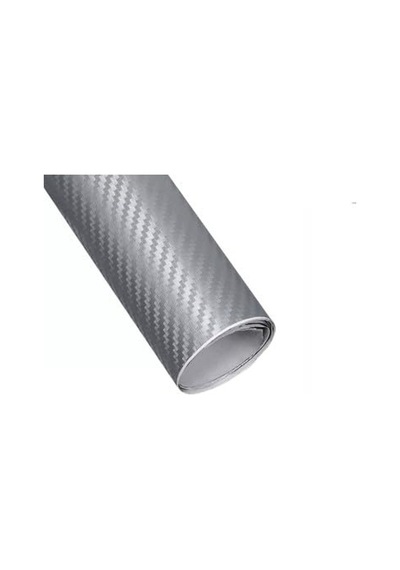 152 Cm X 50 Cm Gri Karbon Araba Kaplama Folyosu