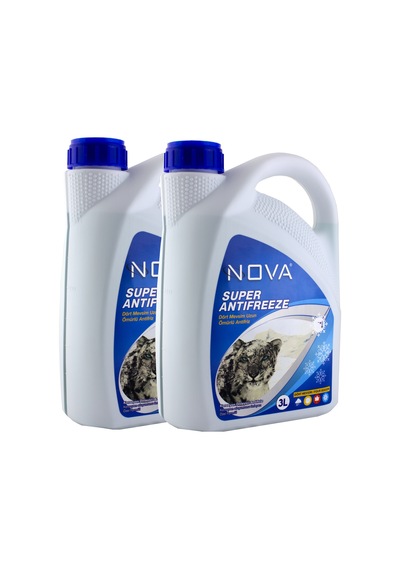 Nova Ultra -25 Derece 3 Litre Yeşil Antifriz 2 Adet