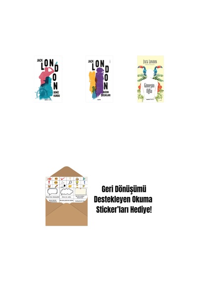 Deniz Kurdu + Buzun Çocukları + Güneşin Oğlu + Okuma Sticker'ları