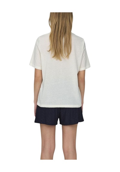 Only Kadın T-shirt 15320615 Beyaz