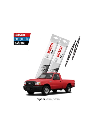 Ford Ranger Silecek Takımı 2003-2009 Bosch Eco