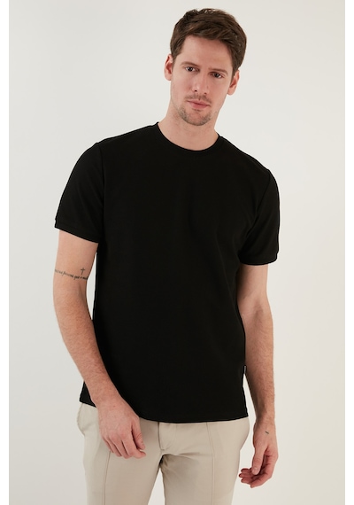 Buratti Erkek T Shirt 5902387 Siyah Siyah