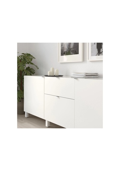 Ikea Bıllsbro 2'li Mobilya Kulpu 40 Mm Gri