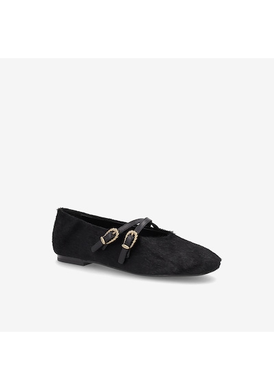 Nero Black Babet Kadın 69g6 Frau Horsy siyah