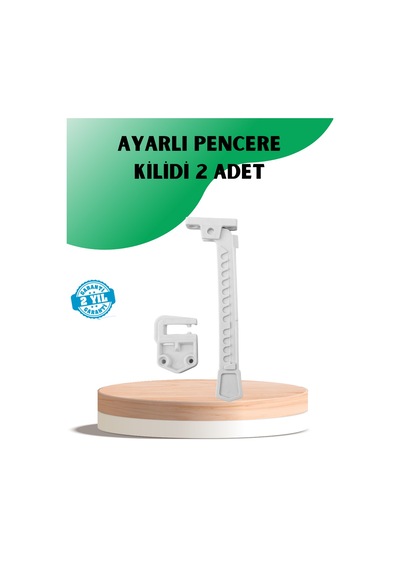 Nrzsnt Pencere Güvenlik Kilidi Açılma Sınırlayıcı Aparat 2 Adet Kopya