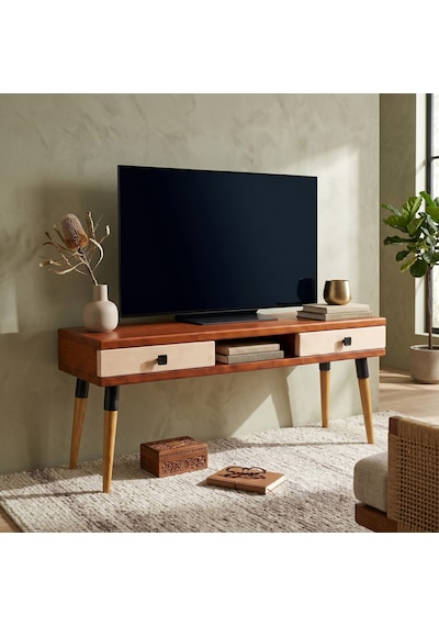 Mobenta Modest Tv: İskandinav Masif Tv Ünitesi 2 Çekmeceli 1 Raflı - 150 Bk-bz Bakır-krem Mobenta Modest Tv: İskandinav Masif Tv Ünitesi 2 Çekmeceli 1 Raflı - 150 Bk-bz Bakır-krem