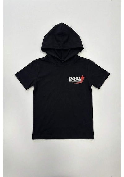Defacto Sweatshirt Kumaşı 2li Takım Erkek Çocuk H0327a826smbk81 Siyah-bk81