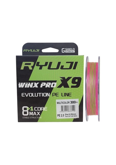 Winx Pro X9 300mt 0.20mm İp Misina Multi Color