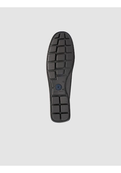 Cabani Romatas Lacivert Tokalı Erkek Loafer Deri Ayakkabı