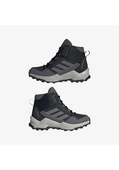 adidas Terrex Ax4R Mid K Çocuk Siyah Spor Ayakkabı Düz If6520 Siyah