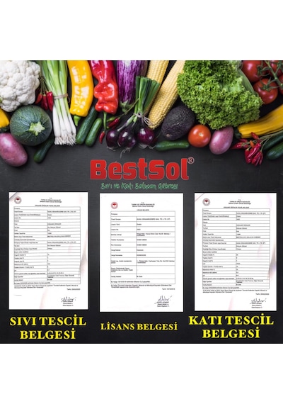 Bestsol %100 Organik Sıvı Solucan Gübresi 1 Litre