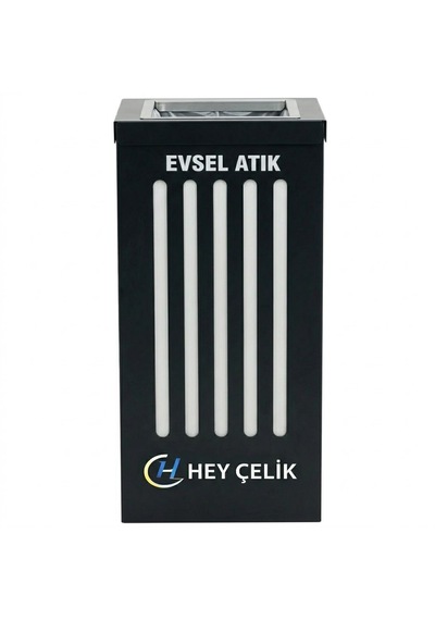 Sıfır Atık Geri Dönüşüm Kutusu Sak-681 Metal Atık Ayrıştırma Sistemi Hey Çelik