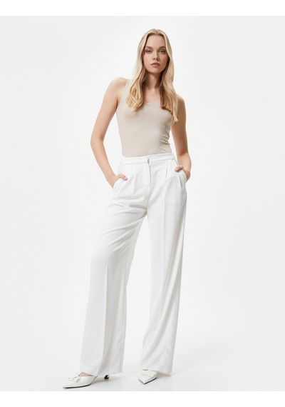 Koton Askılı Atlet Basic U Yaka Slim Fit Bej 4sak10013ek 4SAK10013EK050 Ekru