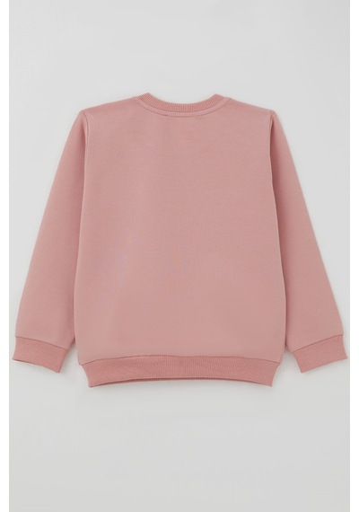 Breeze Kız Çocuk Sweatshirt Dostluk Temalı Sevimli Hayvancıklar Baskılı 1.5-5 Yaş , Gülkurusu Breeze Kız Çocuk Sweatshirt Dostluk Temalı Sevimli Hayvancıklar Baskılı 1.5-5 Yaş , Gülkurusu