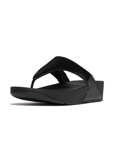 Roncato 090 All Black Terlik Kadın Diğer Jf3-090 /675 /b50 Fitflop Lulu Sequin Toe-post Siyah