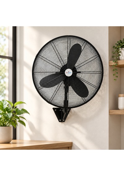 Sanayi Tipi Duvar Vantilatörü 3 Kademeli Metal Pervane 220v