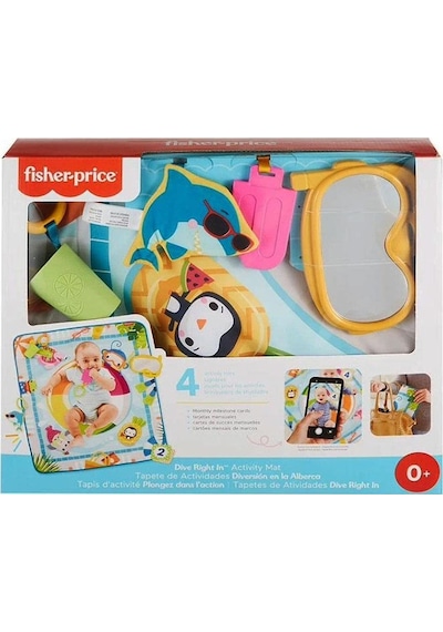 Fisher-Price Havuz Keyfi Oyun Minderi Dive Right In Activity Mat