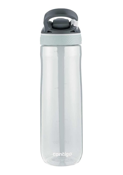 Contigo Ashland Tren Tek El Bas İç Kapaklı Su Matarası 720ml 2191384 - Şeffaf