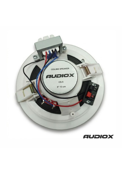 Audıox Cs-5 5" 13 Cm Hat Trafolu Tavan Hoparlörü Gömme Alçıpan Asma Tavan Hoparlörü