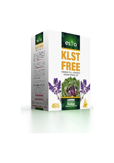 Esila KLST Free Karabaş Otlu - Enginarlı Karışık Bitkisel Süzen Poşet Çay 45 x 2 G