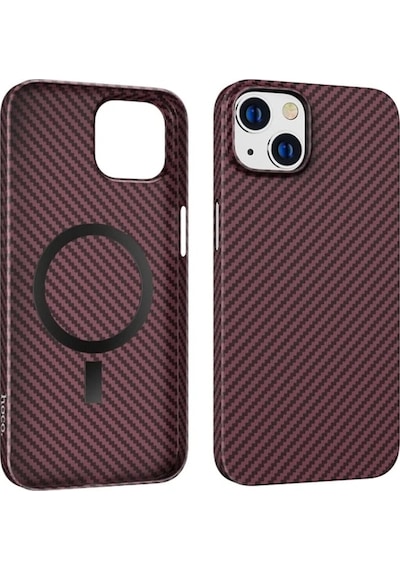 Hoco Apple İphone Uyumlu 14 Plus 6.7 Kılıf Manyetik Magsafeli Darbe Emici Telefon Kılıfı- 5775