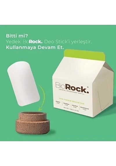 Biorock Crystal Deodorant Stick Ter Önleyici Deodorant 120 G