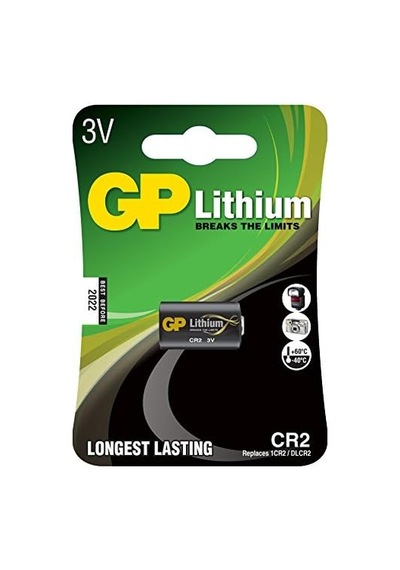 Gp Batteries Gpcr2 Dlcr2/cr2, Boy Lityum Pil, 3 Volt, Tekli Kart
