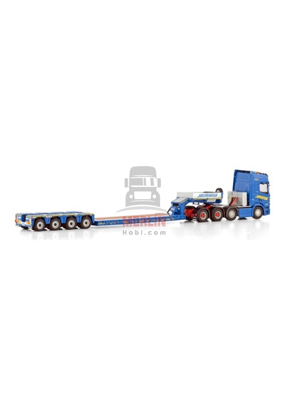 1/50 Havator Scanıa R Hıghlıne Cr20h 8x4 Low Loader - 4 Axle - Lowbed