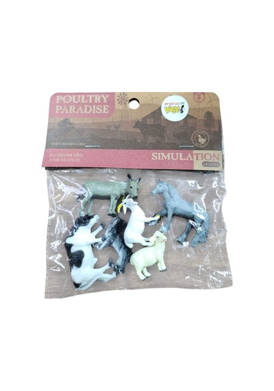Asya Oyuncak Sımulatıon Model Pvc Hayvan Seti 0120-24