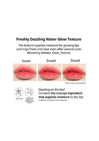 Kalıcı, Pigmentli, Işıltılı, Parlak Bitişli Tint Ink Mood Glowy Tint 37 Coral Pretty Çok Renkli