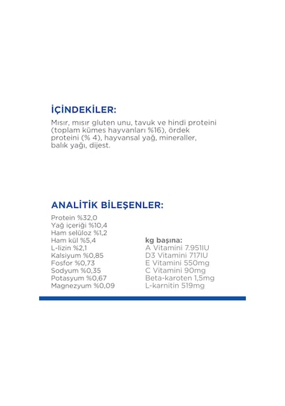 Scıence Plan Ördekli Kısırlaştırılmış Yetişkin Kedi Maması 10 Kg
