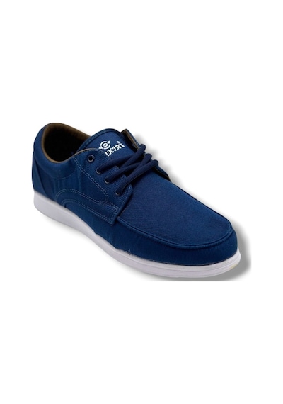 Dakırs 023-26 Keten Anatomik Casual Bağcıklı Erkek Ayakkabı Mavi