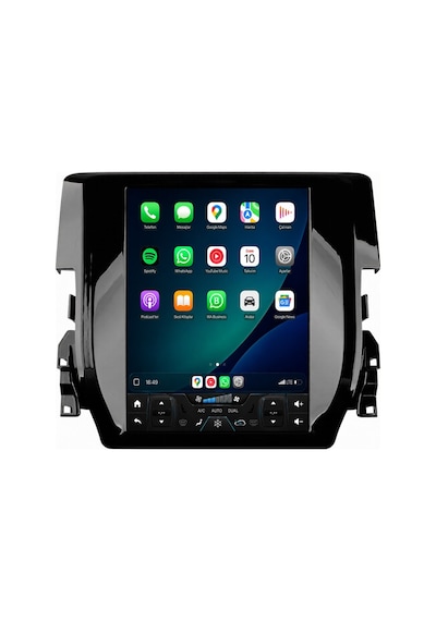 Honda Civic 2016-2021 Tesla Android Multimedya Carplay Android Auto Navigasyon 8gb Ram 128gb Pro 9.7''