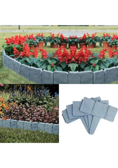 Taş Görünümlü Bahçe Çiti 150 Mm