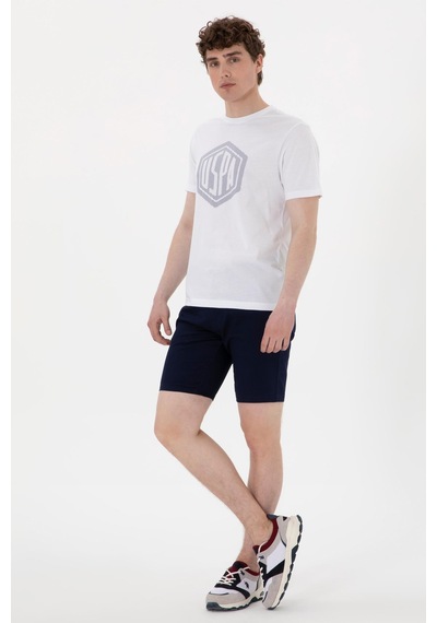 U.S. Polo Assn. Us. Polo Assn. Erkek Tişört 50300382-vr013 Beyaz