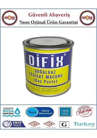 Doğalgaz Tesisat Macunu - 400gr