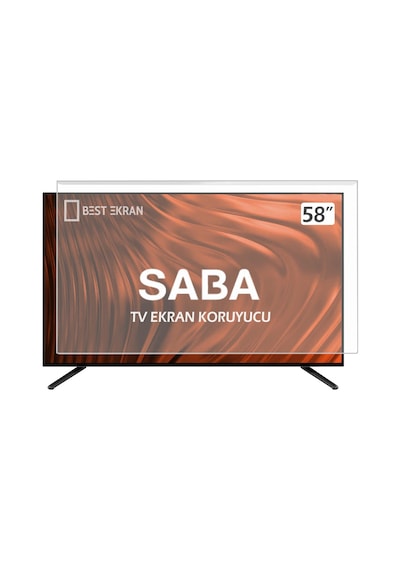 Saba Uyumlu 58" inç 146 Ekran Tv Ekran Koruyucu