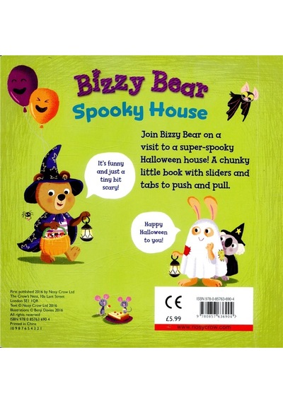 Bizzy Bear: Spooky House - Benji Davies - NOSY CROW