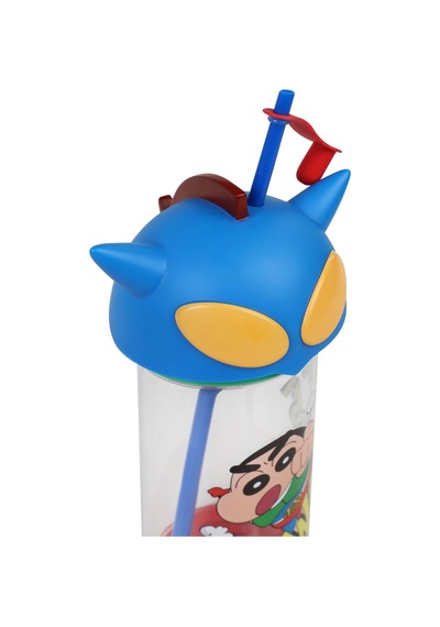 Vagonlife Crayon Shinchan Tritan Pipetli Matara 500 Ml - Mavistandart Mavi