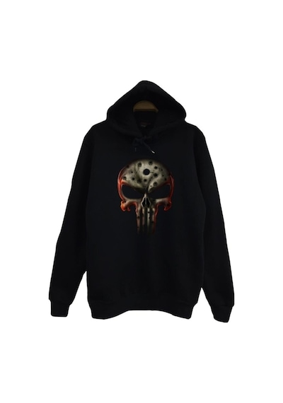 Kuru Kafa Baskılı Çocuk Sweatshirt Siyah